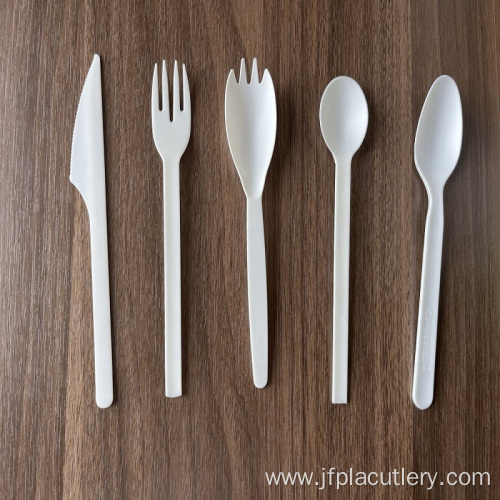 biodegradable compostable PLA cutlery set